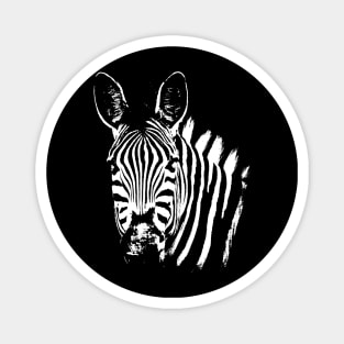 Zebra pop art retro Magnet